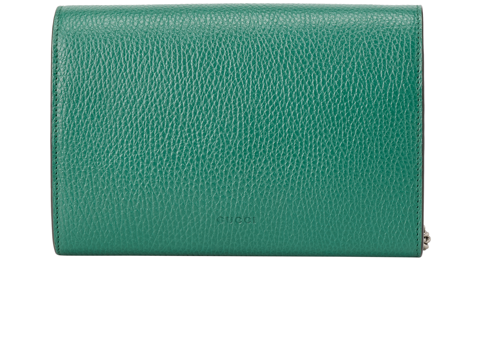 Dionysus Wallet On Chain, &pound;850, Handbags, Green, Leather, Back view